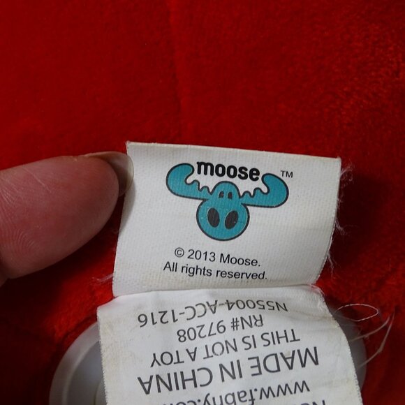 Shopkins Strawberry Kiss Plush Coin Bank Piggy Bank Toy 2013 Red By Moose - Picture 8 of 14